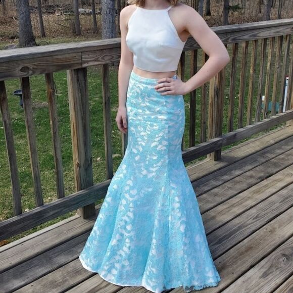 Wink Two-Piece Prom Dress  - Picture 6 of 7